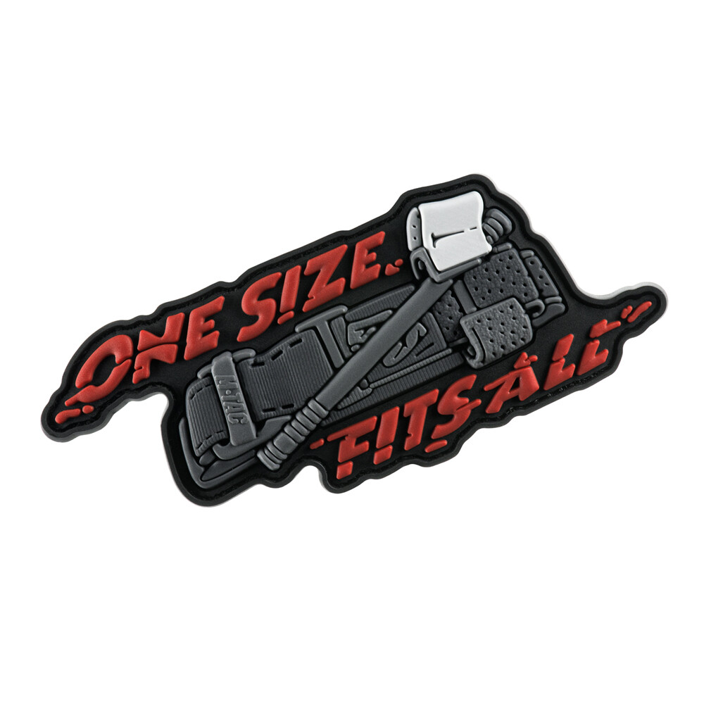 Nášivka M-Tac Tourniquet - černá-červená