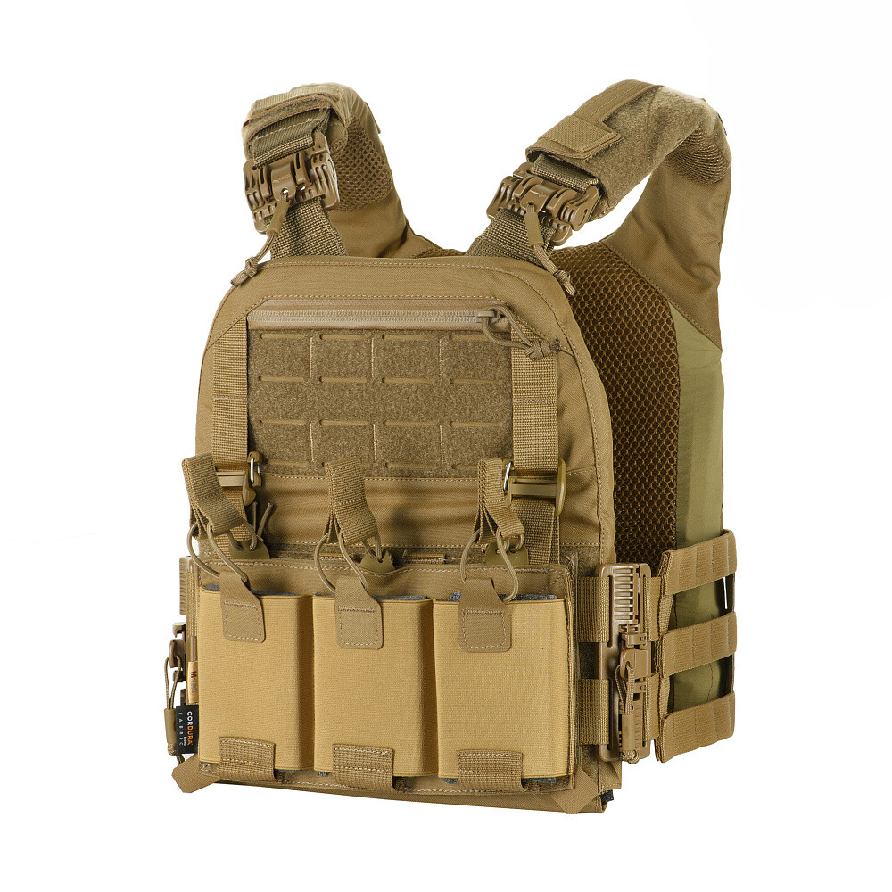 Nosič plátů M-Tac Cuirass Fast QRS - coyote
