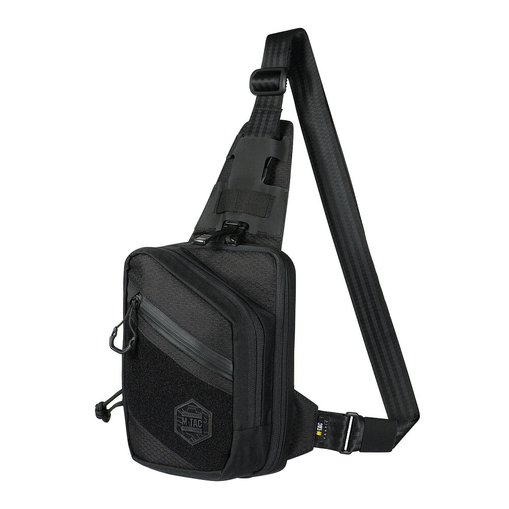 Batoh na zbraň M-Tac Sling Pistol Bag Elite Hex Velcro - černý