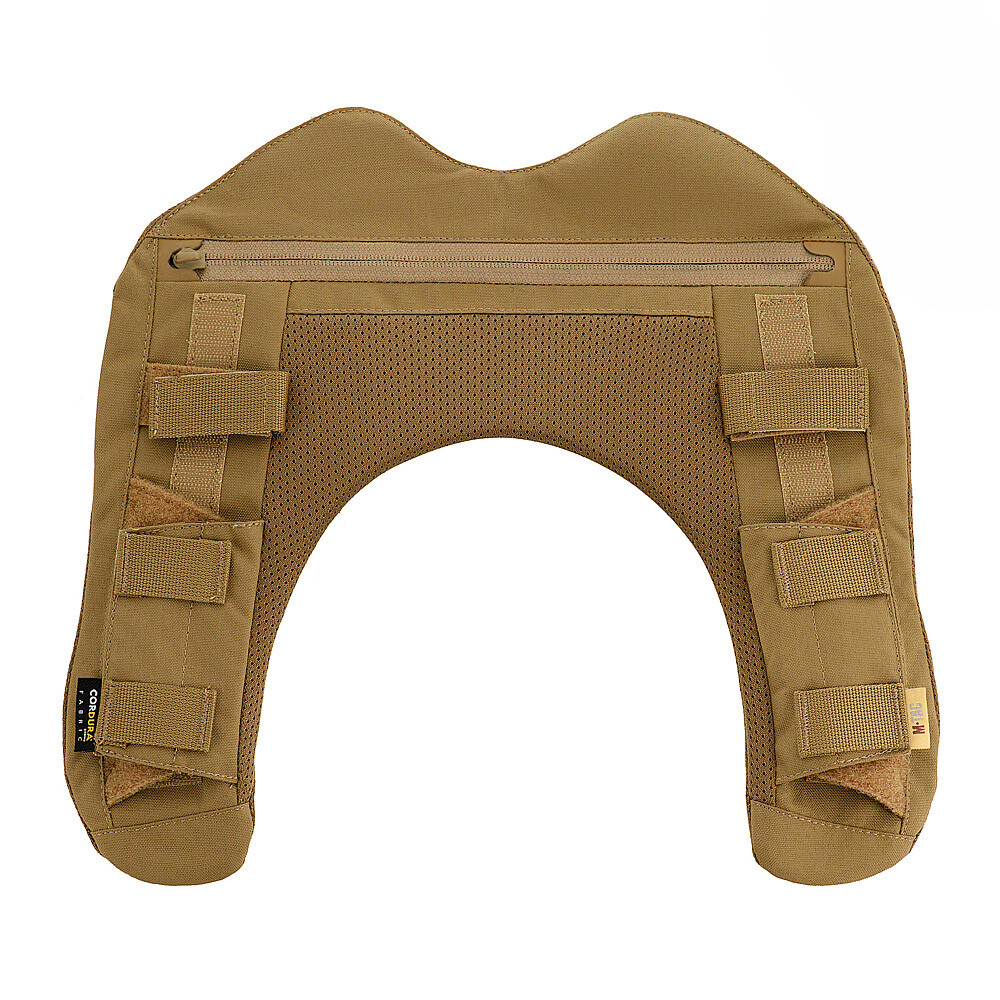 Ramenní chránič k nosičům plátů M-Tac Shoulder Damper QRS - coyote