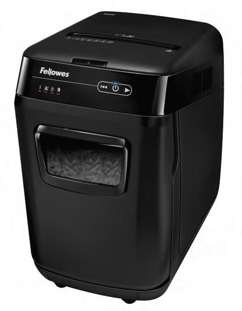 Skartovač Fellowes AutoMax 200 C - křížový řez 4x38