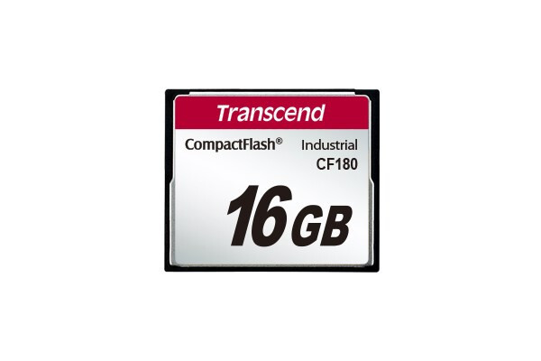 TRANSCEND CompactFlash Card CF180I, 8GB, SLC mode WD-15, Wide Temp.