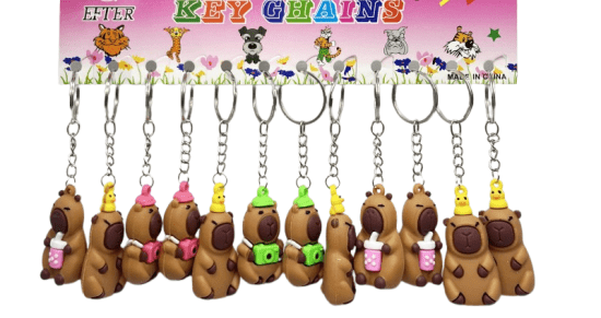 pkstar.cz Klíčenka Capybara  - PK129-67