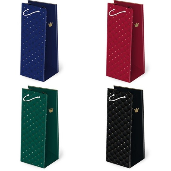 PAW Dárková taška na víno - 12 x 37 cm - AL2-84