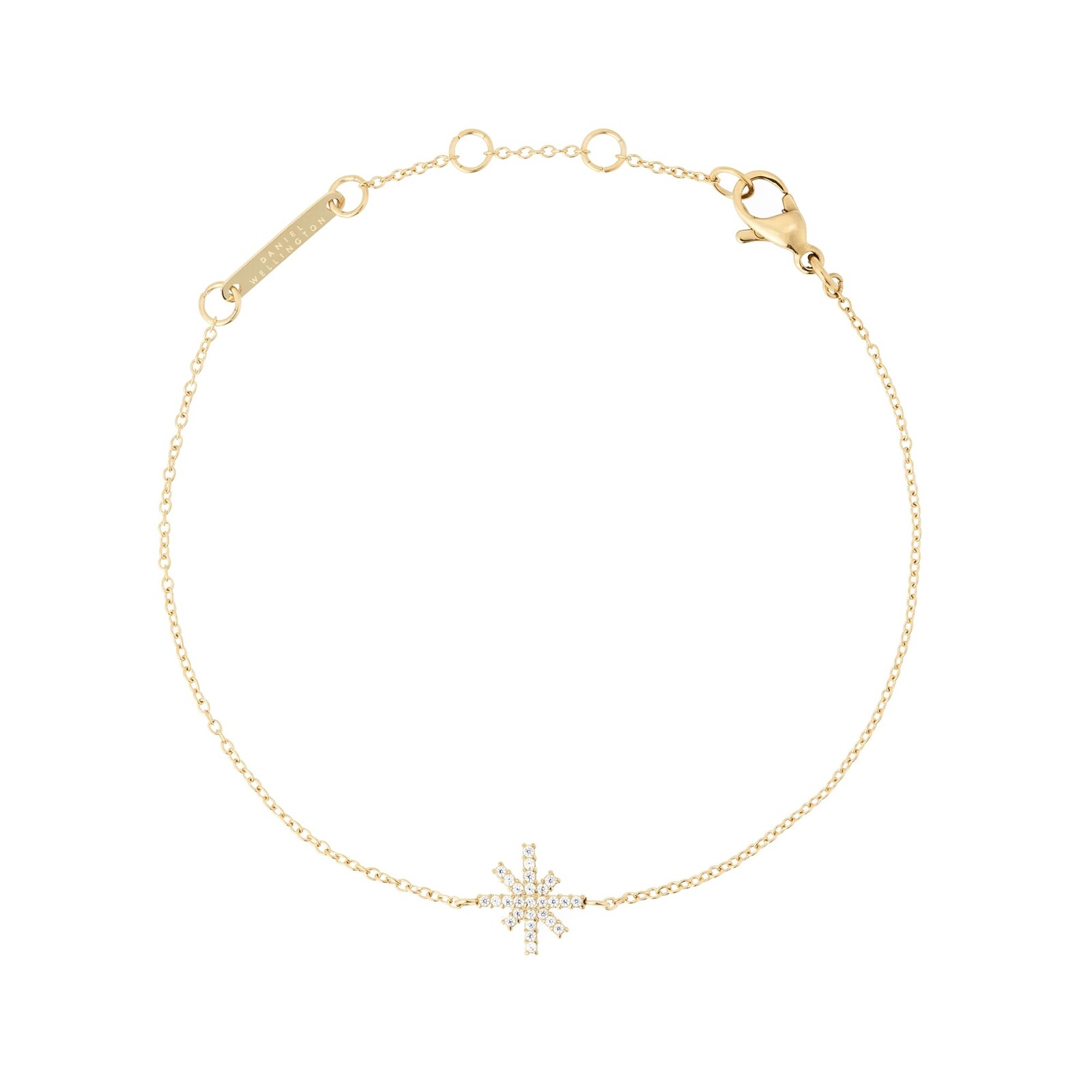 Daniel Wellington Stylový pozlacený náramek se třpytivou hvězdičkou Mirelle DW00401623