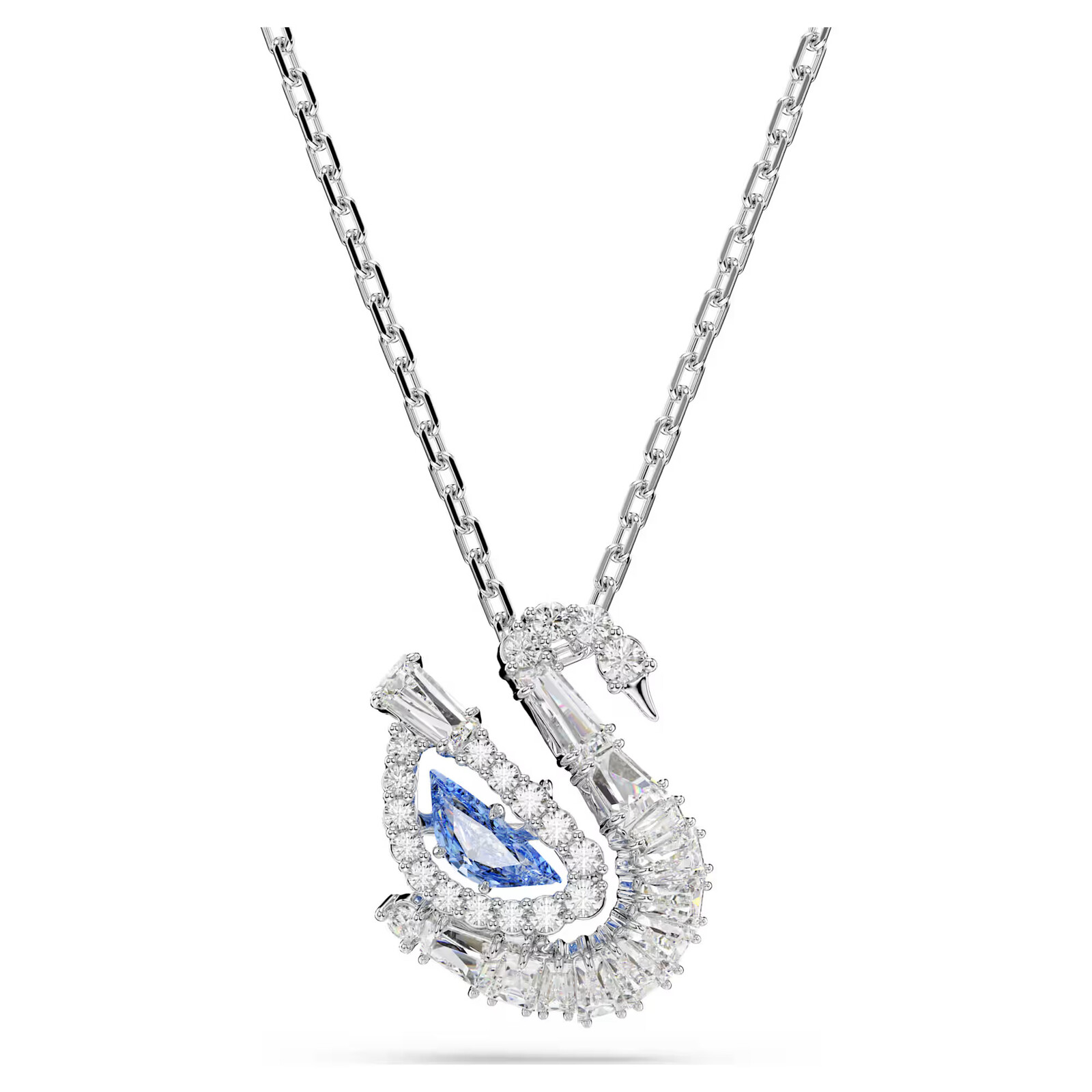 Swarovski Elegantní náhrdelník Labuť se Swarovski zirkony Swan 5723389