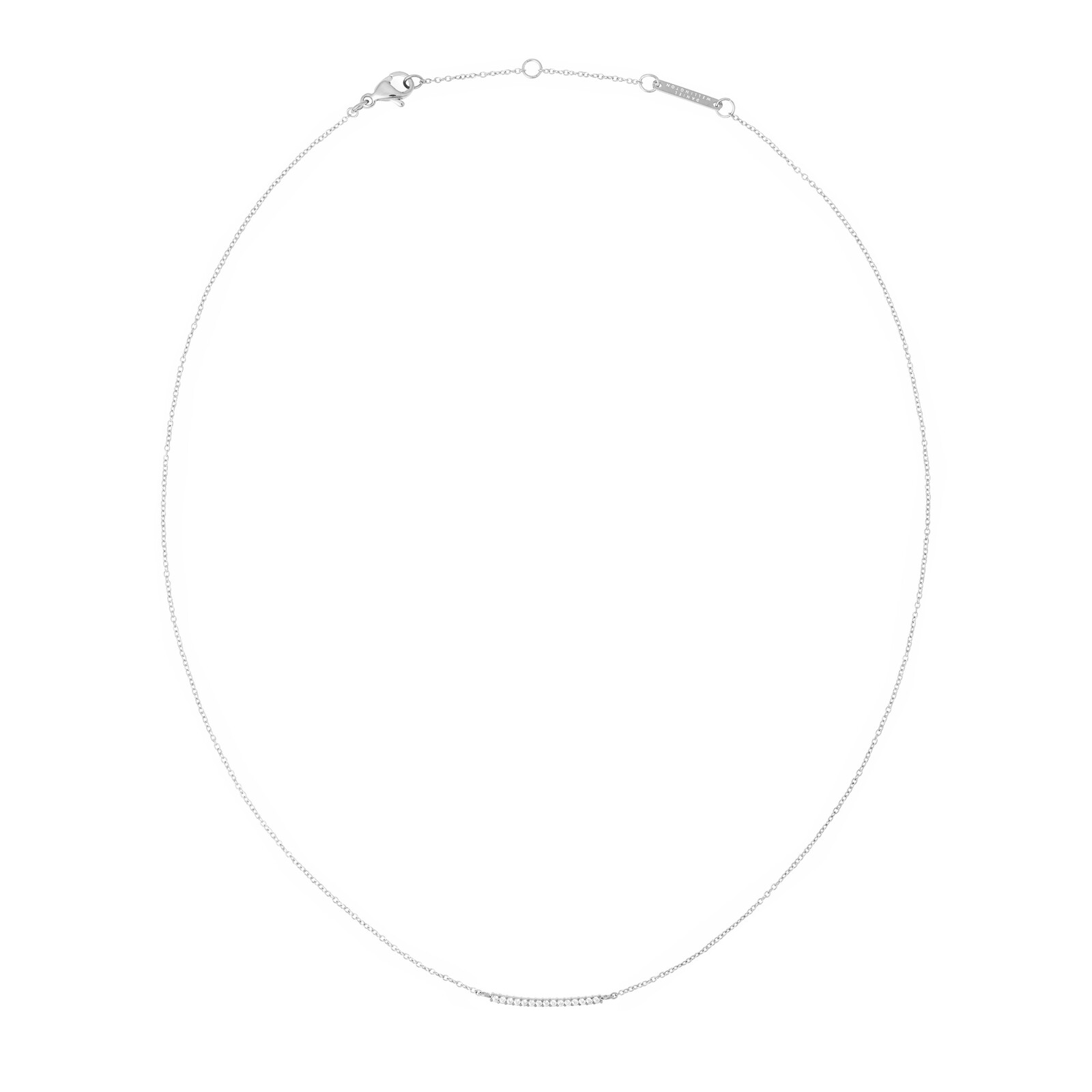 Daniel Wellington Elegantní náhrdelník s kubickými zirkony Mirella DW00401634