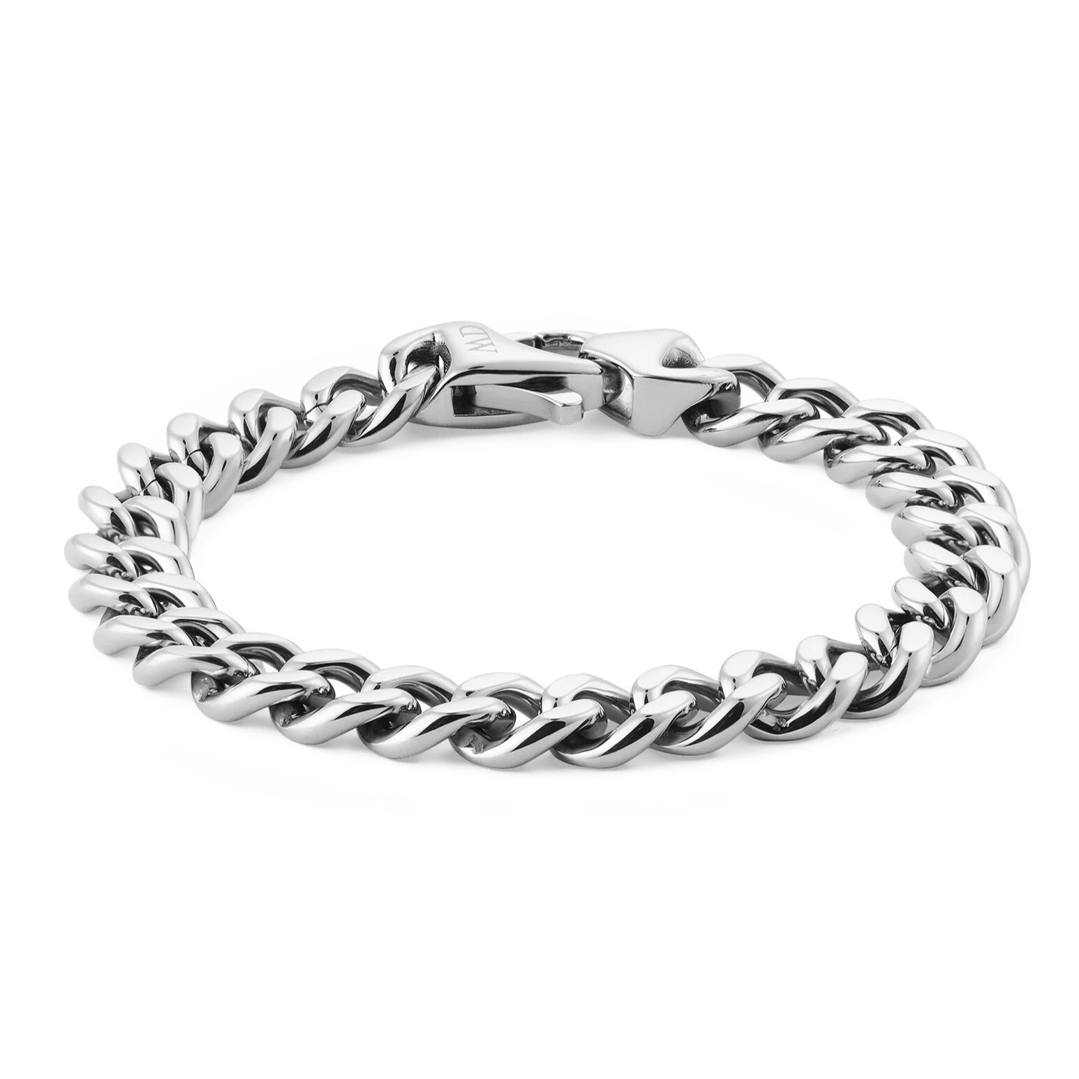 Daniel Wellington Pánský ocelový náramek Ellipse Cuban Chain DW0040166 18,5 cm