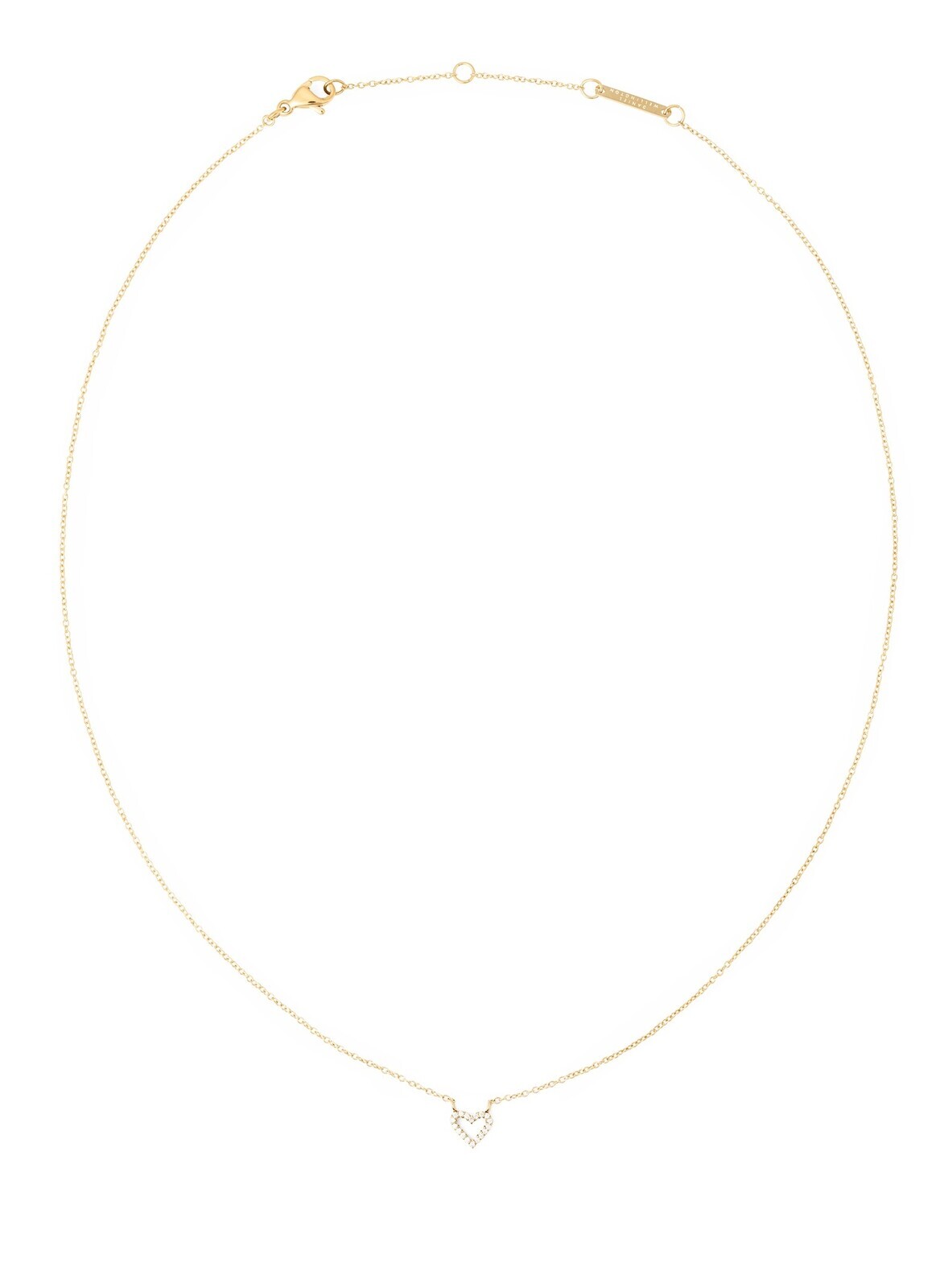 Daniel Wellington Romantický pozlacený náhrdelník se srdíčkem Mirella DW00401629