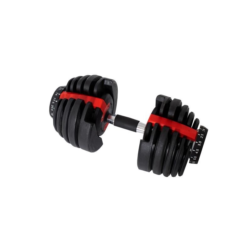 Aga Nastavitelná jednoruční činka 2,5-24 kg