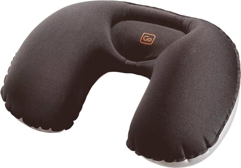 Go Travel nafukovací podhlavník Compact Snoozer liquorice black