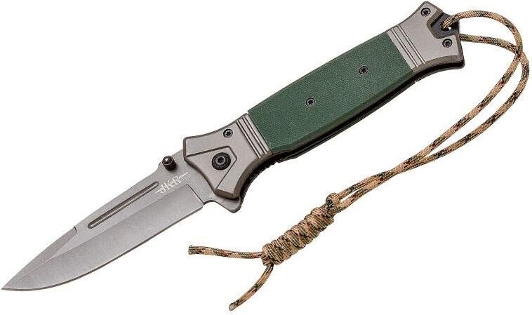 Joker záchranářský nůž Rescue Titanium Coating G10 Handle Green 95 mm