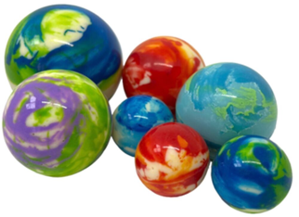 Čokoládové extra velké koule „Planety“ – sada 7 kusů - K-Decor