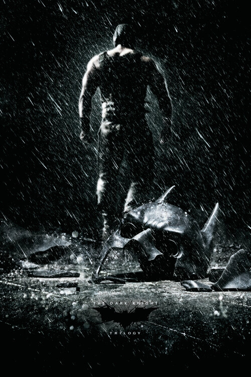 Europosters Umělecký tisk The Dark Knight Trilogy - Rain, 26.7 × 40 cm