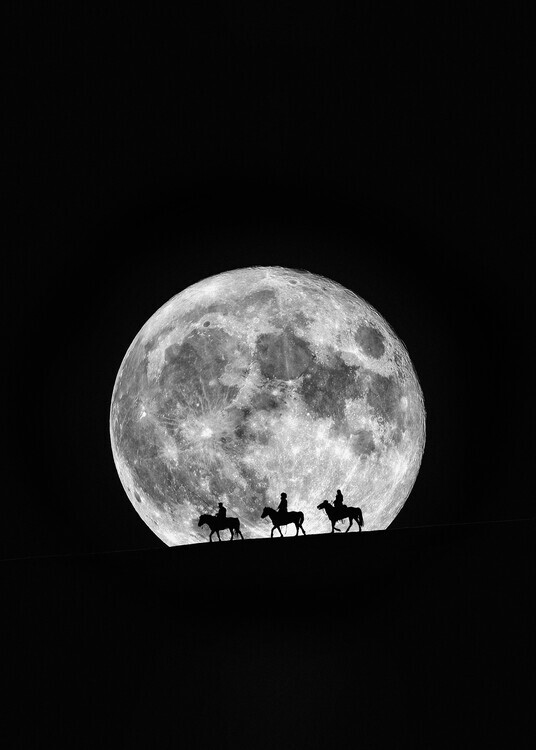 Tiger Seo Fotografie Three Wise Men (Magi), Tiger Seo, 30 × 40 cm