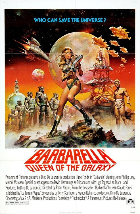 Europosters Ilustrace Barbarella 04, 26.7 × 40 cm