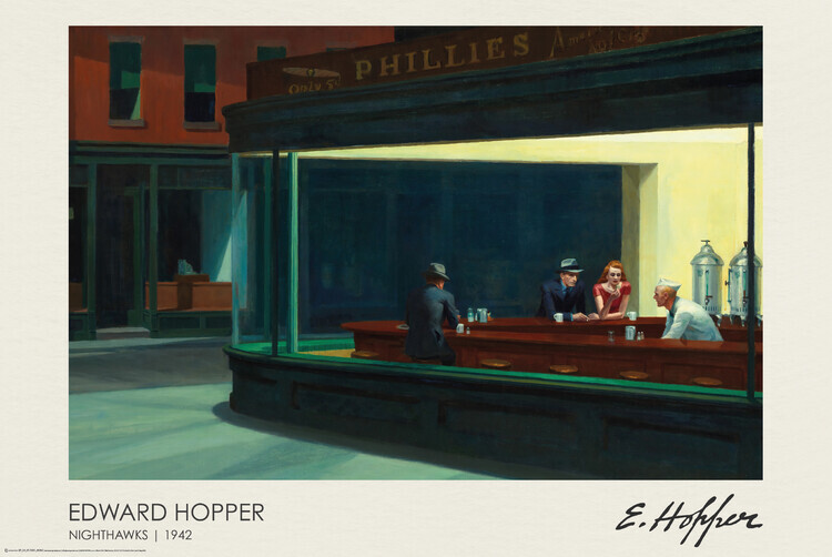 Europosters Plakát, Obraz - Night Birds, 61 × 91.5 cm