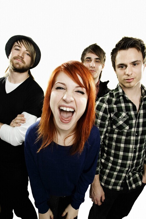 Nigel Crane Fotografie Posed Portraits Of Paramore, Nigel Crane, 26.7 × 40 cm