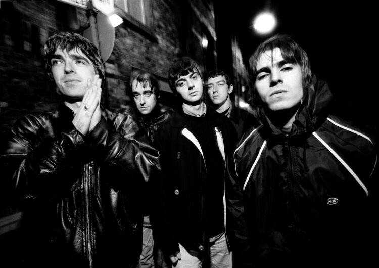 James Fry Fotografie Oasis Original Line Up 1993, James Fry, 40 × 30 cm