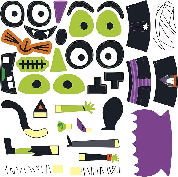 SET na výrobu mini dýní 50 ks