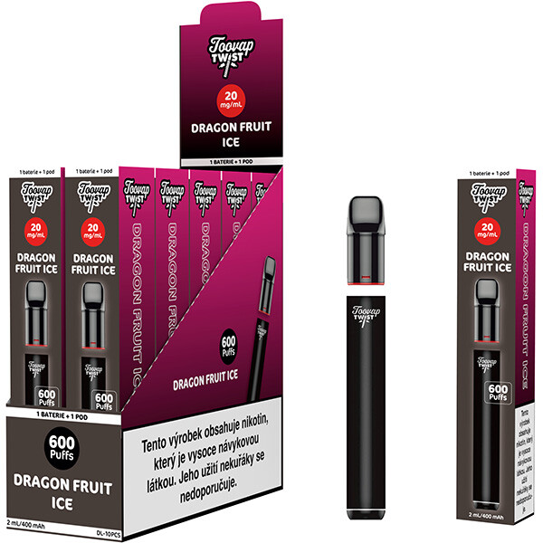 Elektronická cigareta Toovap Twist Starter Kit+Dragon Fruit 20mg/ml