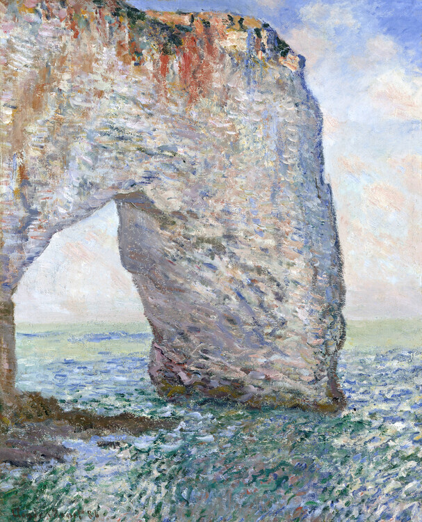 Claude Monet Obrazová reprodukce The Manneporte seen from Below (1883), Claude Monet, 30 × 40 cm