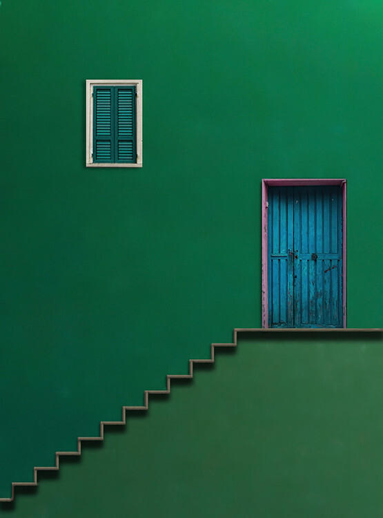 Alfonso Novillo Fotografie Blue Door, Alfonso Novillo, 30 × 40 cm