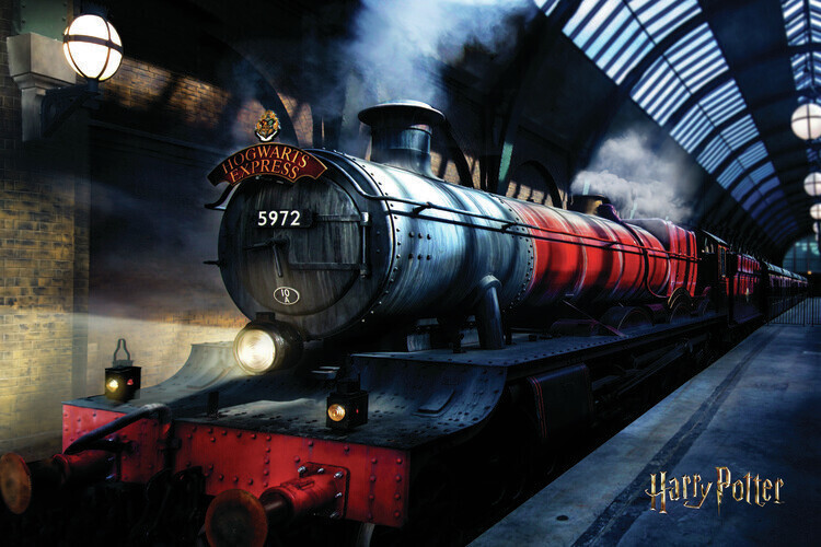 Europosters Umělecký tisk Harry Potter - Bradavický expres, 40 × 26.7 cm