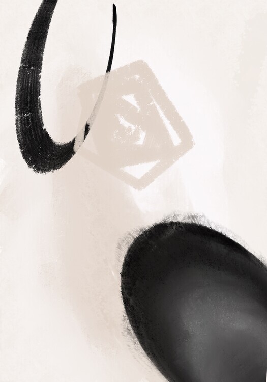 Veronika Boulová Ilustrace abstract mind 3, Veronika Boulová, 26.7 × 40 cm