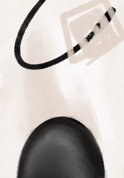 Veronika Boulová Ilustrace abstract mind, Veronika Boulová, 26.7 × 40 cm