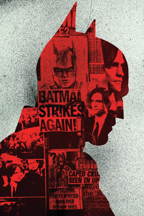 Europosters Umělecký tisk Batman strikes again, 26.7 × 40 cm