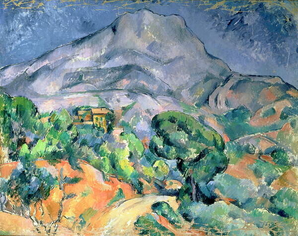 Cezanne, Paul Obrazová reprodukce Mont Sainte-Victoire, 1900, Cezanne, Paul, 40 × 30 cm