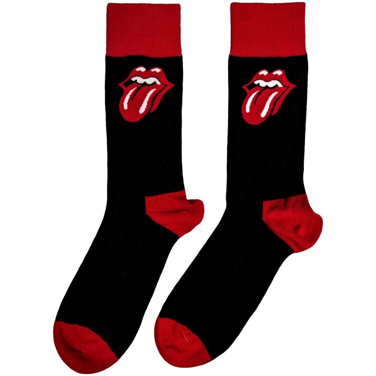 ROCKOFF Ponožky Rolling Stones - Classic Tongue, 40 - 45 (UK 7 - 11)