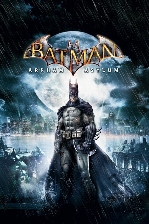 Europosters Umělecký tisk Batman Arkham Asylum, 26.7 × 40 cm