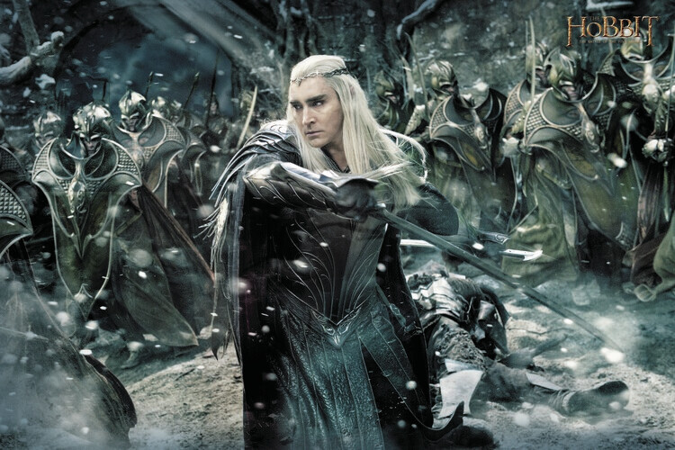Europosters Umělecký tisk Hobbit - Thranduil, 40 × 26.7 cm