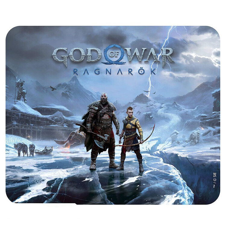 ABY STYLE Podložka pod myš Podložka pod myš God of War: Ragnarok - Key Art