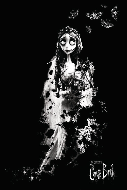Europosters Umělecký tisk Corpse Bride - Emily, 26.7 × 40 cm