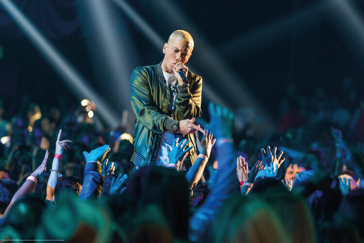 Europosters Plakát, Obraz - Eminem at MTV Movie Awards 2014, 61 × 91.5 cm