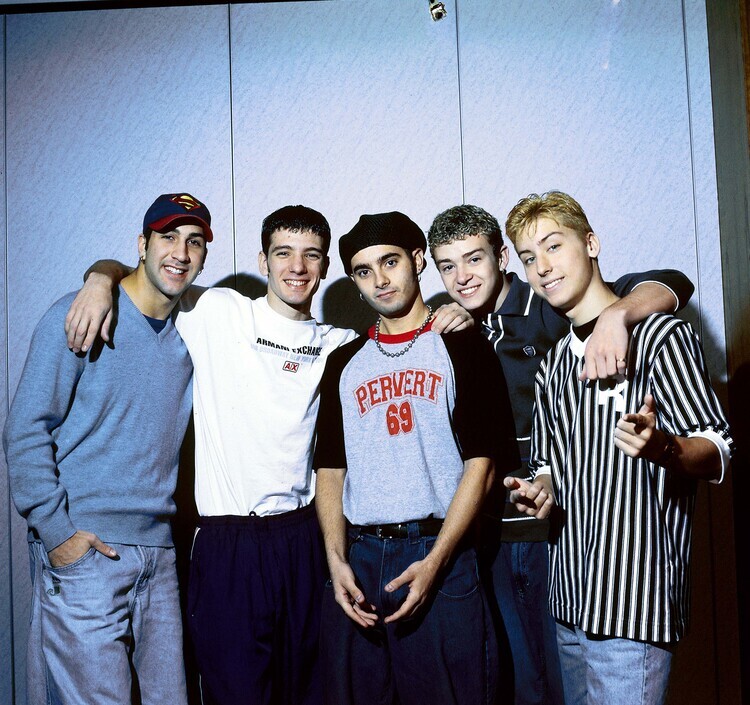Michel Linssen Fotografie Photo of N' SYNC, Michel Linssen, 40 × 40 cm