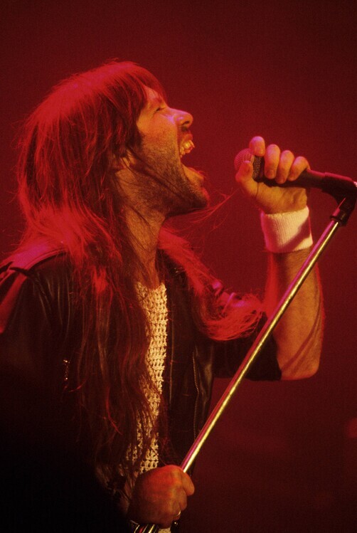 Michel Linssen Fotografie Photo of Bruce DICKINSON and IRON MAIDEN, Michel Linssen, 26.7 × 40 cm