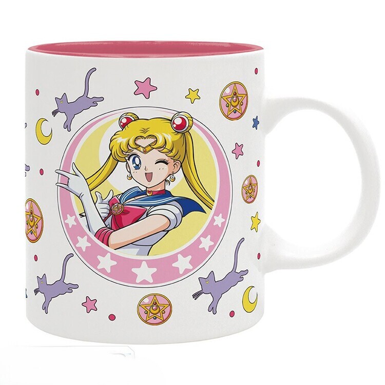 ABY STYLE Hrnek Sailor Moon - Sailor Moon & Luna patch, 0,32 l