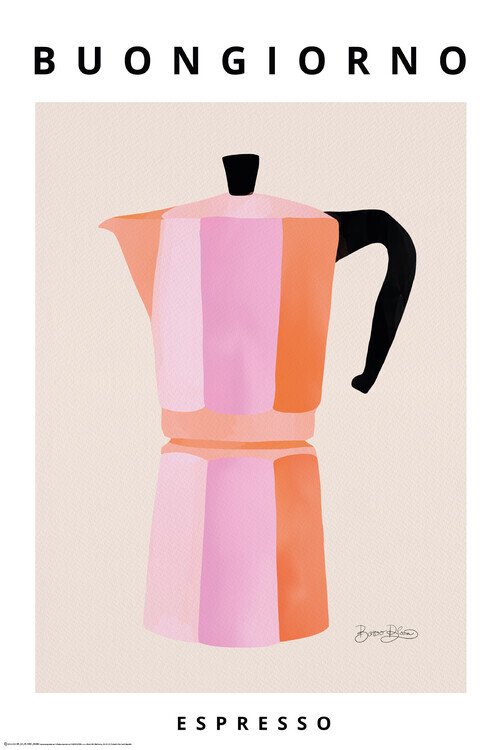 Europosters Plakát, Obraz - Buongiorno Espresso, 61 × 91.5 cm