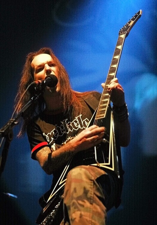 Sandy Caspers Fotografie Photo of Alexi LAIHO and CHILDREN OF BODOM, Sandy Caspers, 26.7 × 40 cm