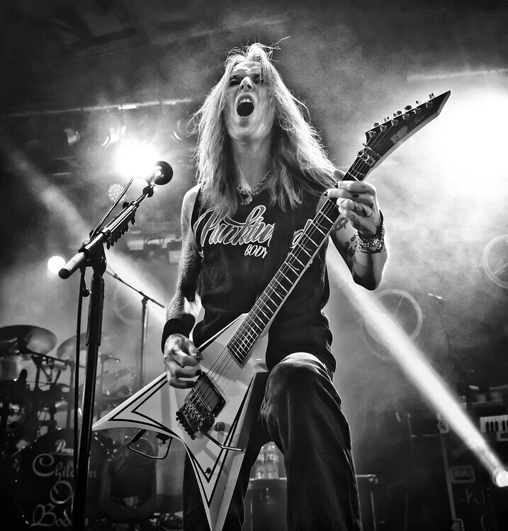 Frank Hoensch Fotografie Children of Bodom Perform In Berlin, Frank Hoensch, 40 × 40 cm