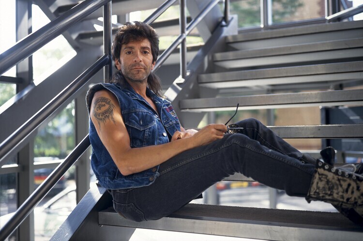 Mick Hutson Fotografie Photo of BON JOVI and Alec John SUCH, Mick Hutson, 40 × 26.7 cm