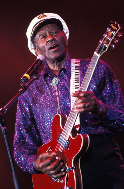 Mick Hutson Fotografie Photo of Chuck BERRY, Mick Hutson, 26.7 × 40 cm