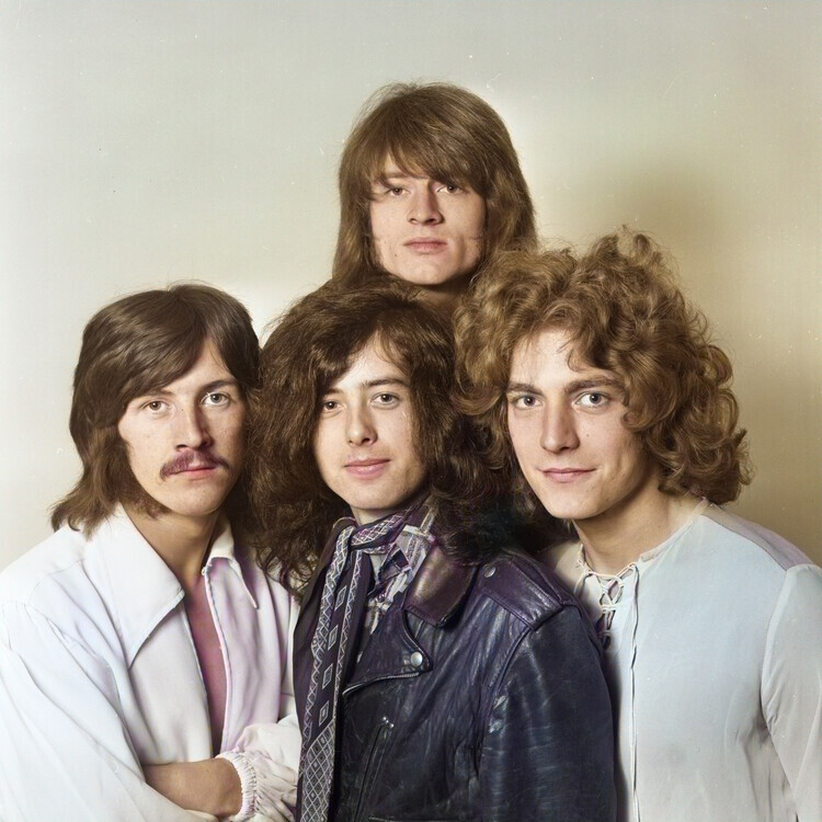 Dick Barnatt Fotografie Led Zeppelin, Dick Barnatt, 40 × 40 cm