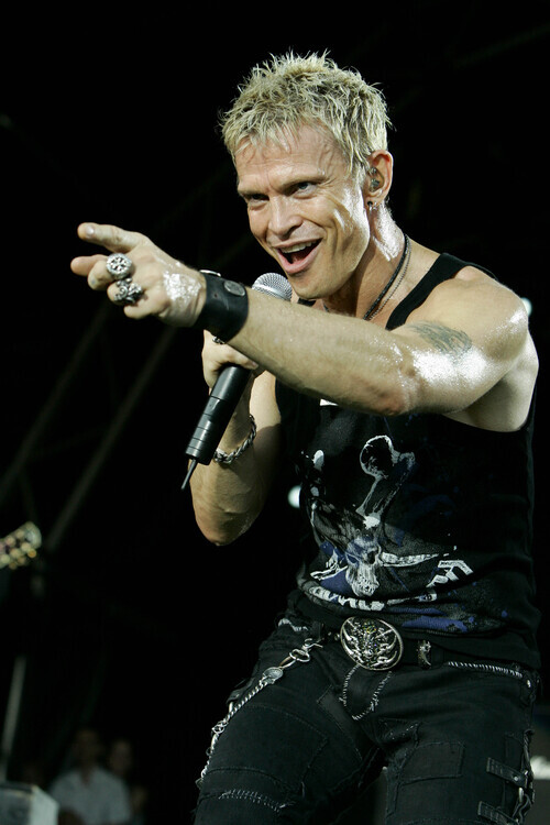 Nigel Crane Fotografie Photo of Billy IDOL, Nigel Crane, 26.7 × 40 cm