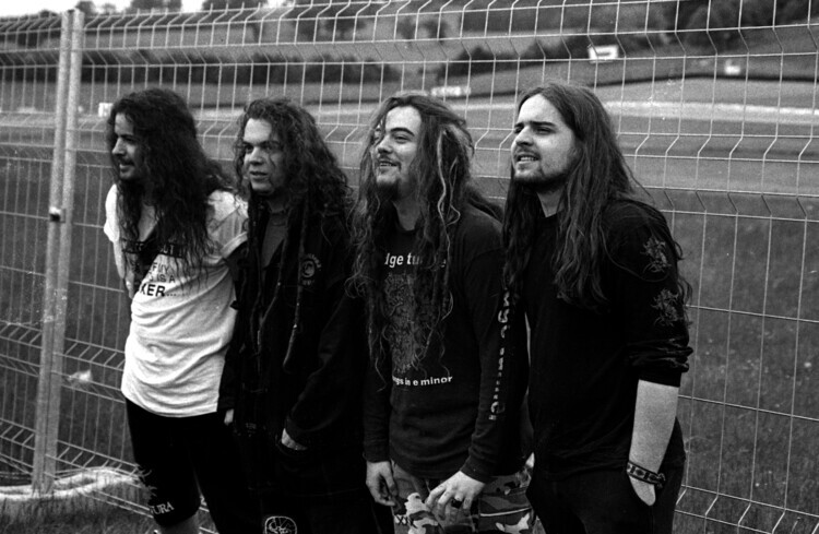 Martyn Goodacre Fotografie Sepultura Donington 1994, Martyn Goodacre, 40 × 26.7 cm