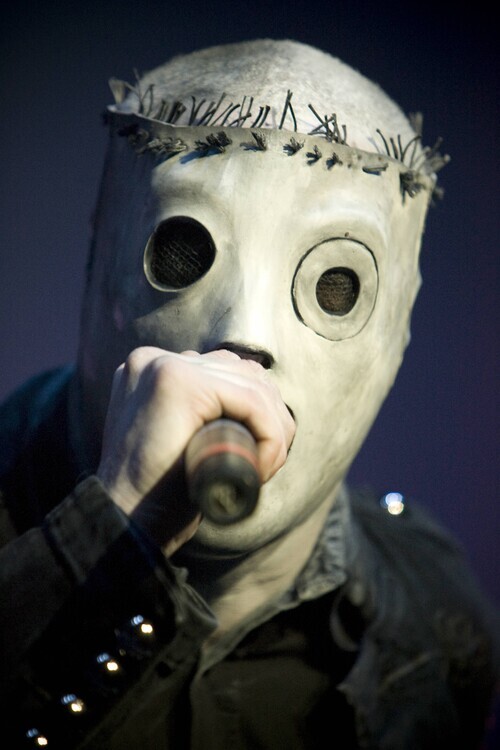 Nigel Crane Fotografie Slipknot In Concert In London, Nigel Crane, 26.7 × 40 cm